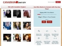 Canadian Chat City Homepage Image